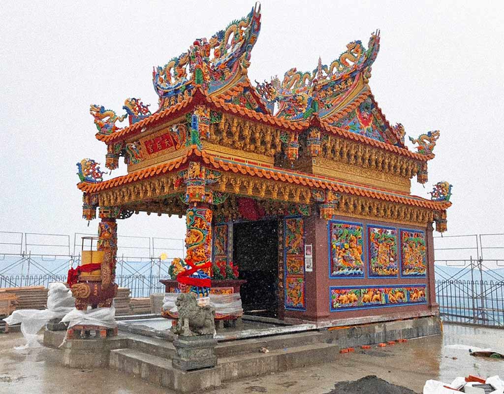 【滴水坪15坪+環保金爐12尺】 桃園永源天后宮