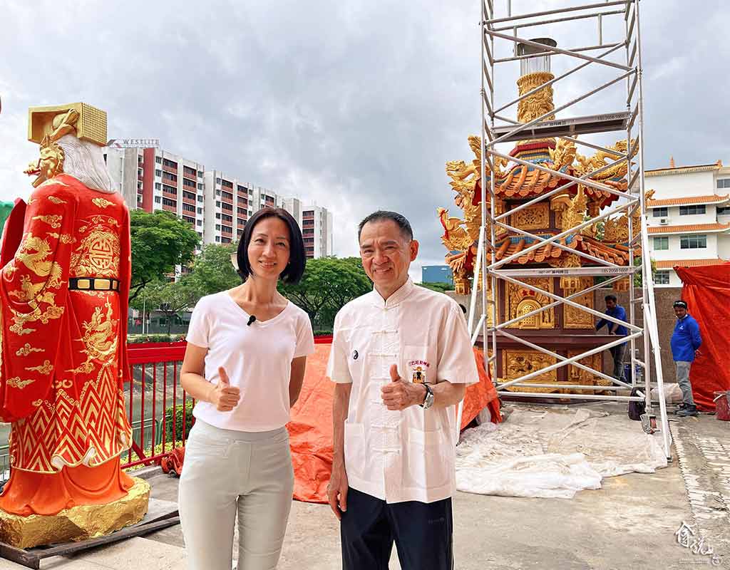 【金爐19尺】新加坡三八旺財神廟