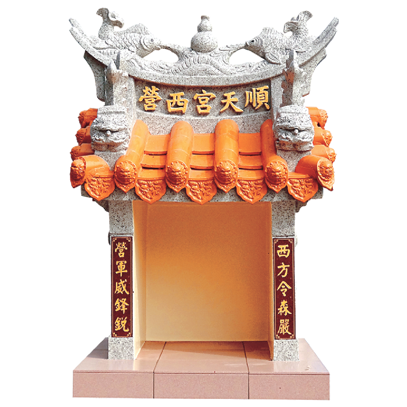 標準大脊素色 高4.2尺廟宇/宮廟