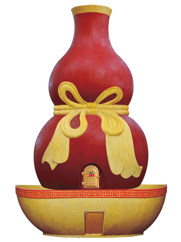 Calabash Shape Joss Paper Burner